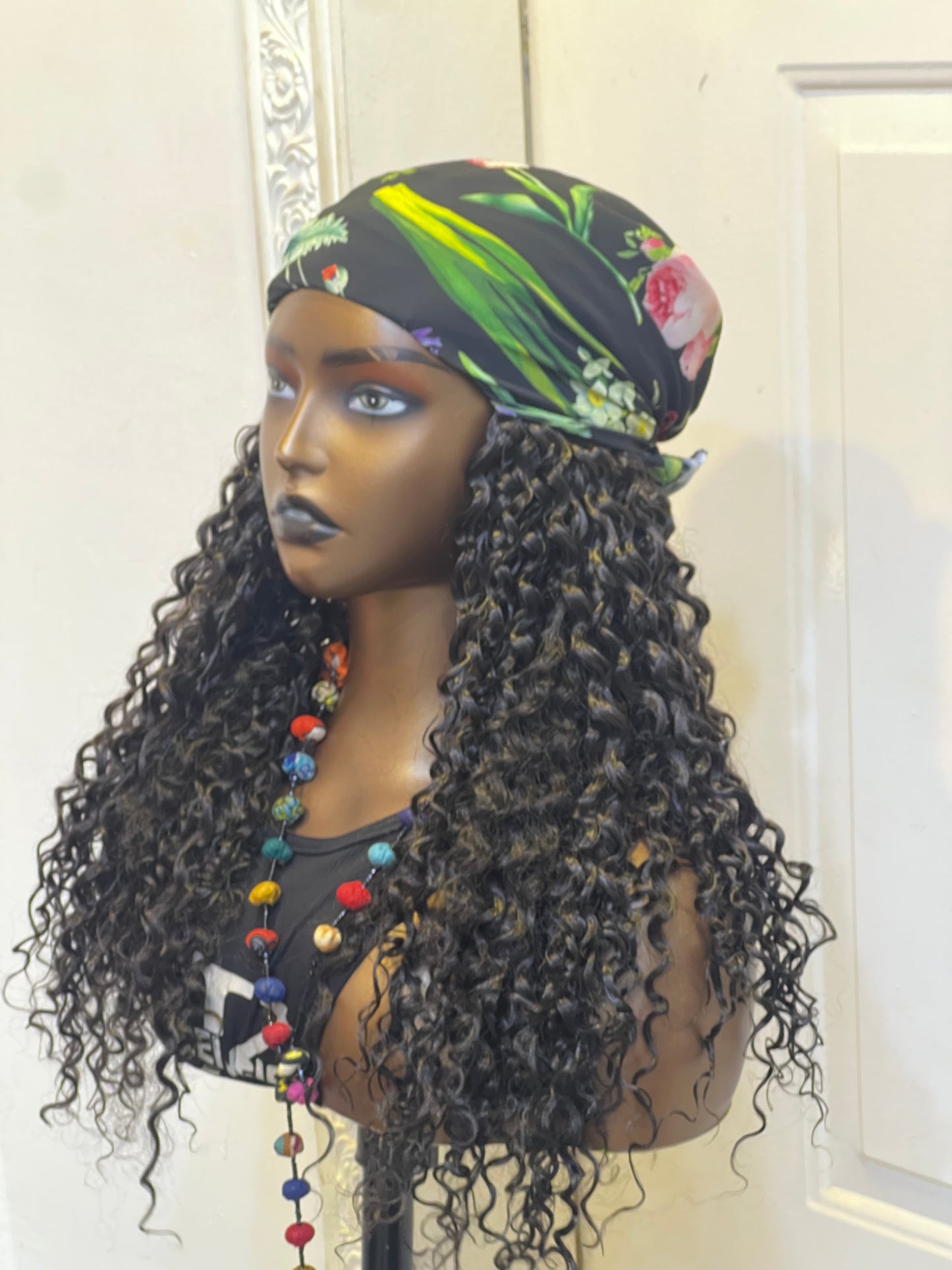 Scarf wig