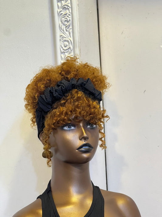 Honey brown ageless wig
