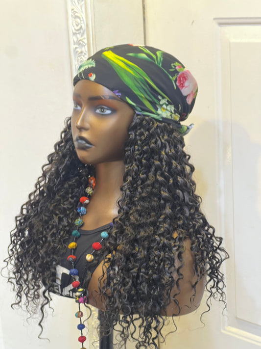 Scarf wig