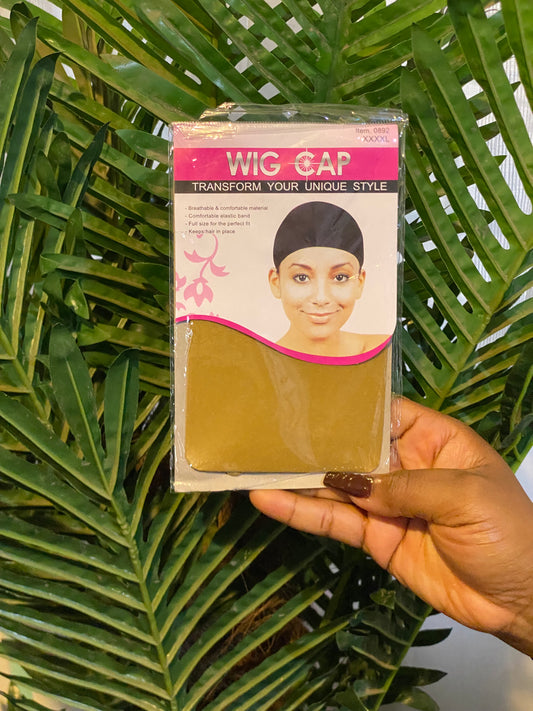 Skin color stoking cap