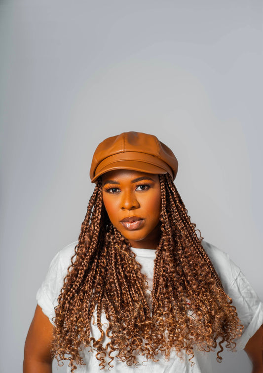 NUDE premium hat in medium boho braids