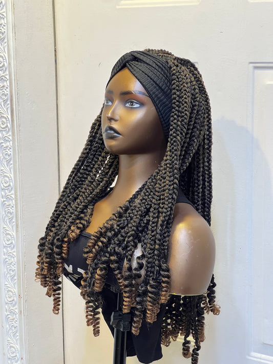 Brown Boss braids CHIC FIT
